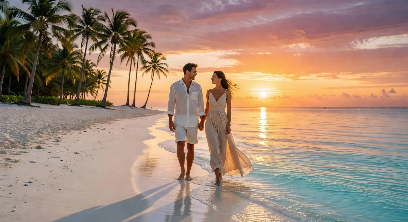 Maldives Beach Sunset